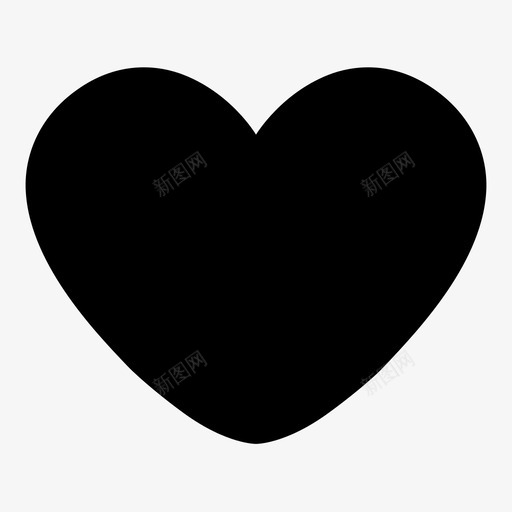 心浪漫情人节图标svg_新图网 https://ixintu.com 心 情人节 浪漫