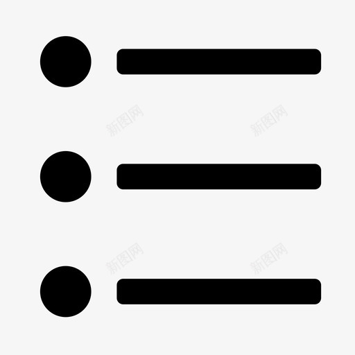 文字列表icon-选中svg_新图网 https://ixintu.com 文字列表icon-选中