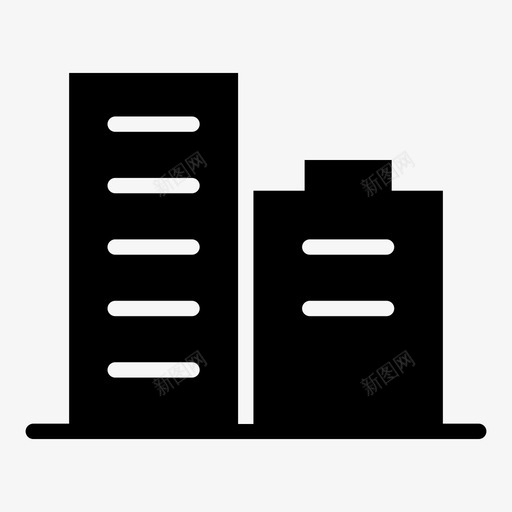 公司总部大楼办公室图标svg_新图网 https://ixintu.com 公司总部 办公室 商业实体 大楼 摩天大楼