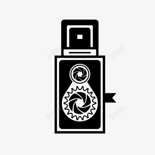 摄像机diy相机胶卷相机图标svg_新图网 https://ixintu.com diy相机 摄像机 摄影主题 照相机 胶卷相机 针孔