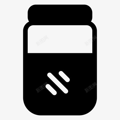 罐子烧杯商业图标svg_新图网 https://ixintu.com 化学 商业 流体 烧杯 科学符号图标 罐子