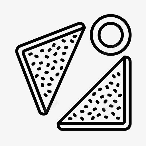午餐商务食品图标svg_新图网 https://ixintu.com 三明治 办公室 午餐 商务 工作 食品