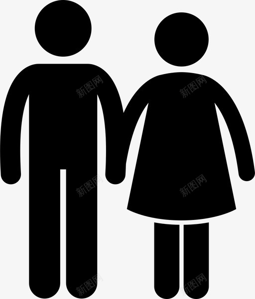 夫妻夫妻关系图标svg_新图网 https://ixintu.com 夫妻 夫妻关系