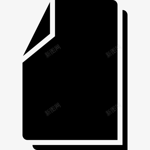 文件文档空图标svg_新图网 https://ixintu.com acuteline文件实体 office 文件 文档 模板 空