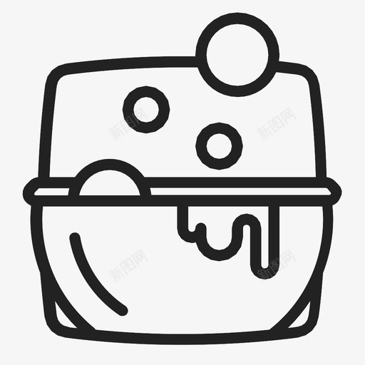 锅炉万圣节锅图标svg_新图网 https://ixintu.com 万圣节 女巫 锅 锅炉