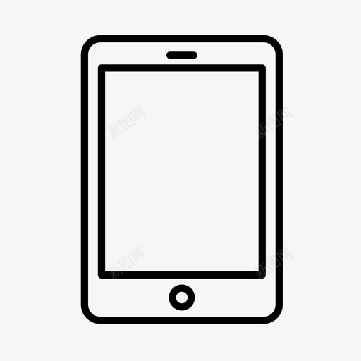 ipad电话会议电子产品图标svg_新图网 https://ixintu.com ipad 办公室 工作 电子产品 电话会议 组织