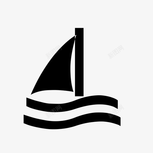 内河航道svg_新图网 https://ixintu.com 内河航道