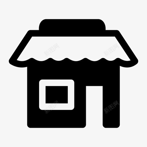 商店市场购买图标svg_新图网 https://ixintu.com 商店 市场 购买 购物