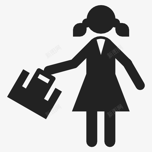 雇员职业工人图标svg_新图网 https://ixintu.com 工人 职业 雇员