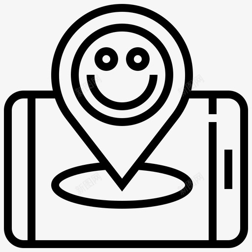 智能手机通信设备图标svg_新图网 https://ixintu.com 位置 多媒体 多媒体通信 智能手机 设备 通信