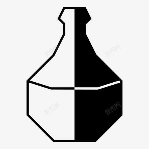 药剂瓶子饮料图标svg_新图网 https://ixintu.com 最小rpg收集 液体 混合物 瓶子 药剂 饮料