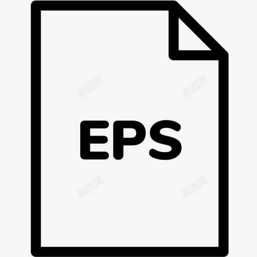 eps文件扩展名格式图标svg_新图网 https://ixintu.com eps文件 扩展名 文件格式vol4行 格式 类型