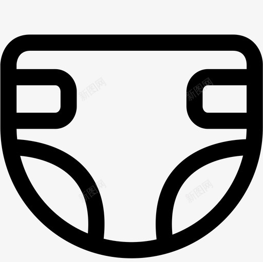 尿裤svg_新图网 https://ixintu.com 尿裤