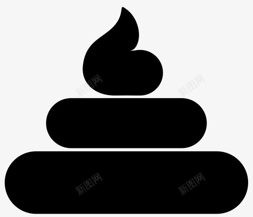 屎粪图标svg_新图网 https://ixintu.com 屎 粪