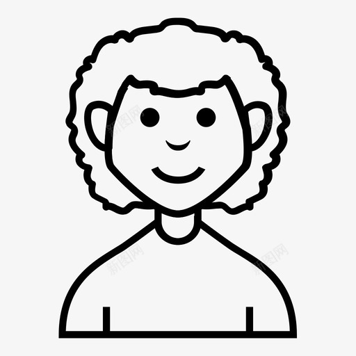 非洲佬阿凡达角色图标svg_新图网 https://ixintu.com 人 男人 角色 阿凡达 非洲佬