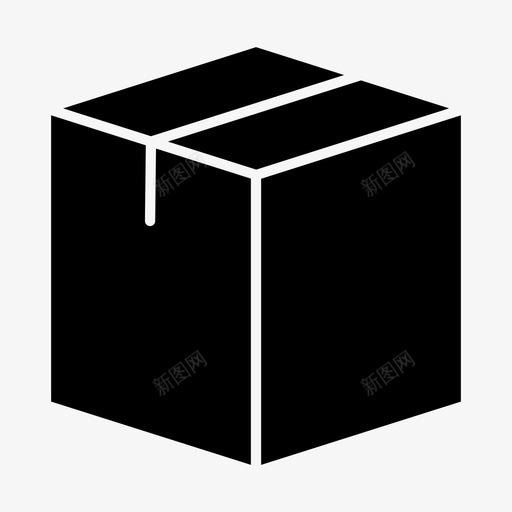 箱子纸板箱板条箱图标svg_新图网 https://ixintu.com 包装 板条箱 箱子 纸板箱