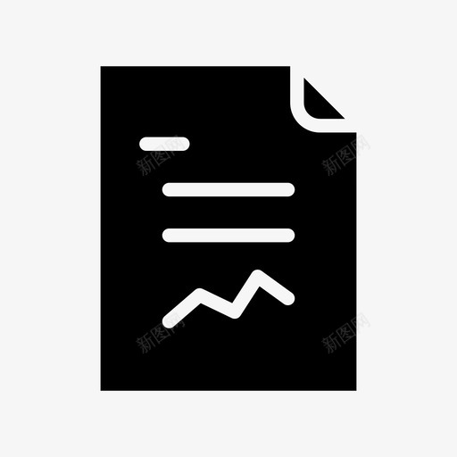 报告文档页面图标svg_新图网 https://ixintu.com 业务汇总 总结 报告 文档 研究 页面