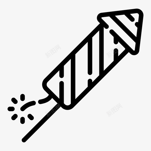 烟花圣诞节假日图标svg_新图网 https://ixintu.com 假日 圣诞节 烟花 聚会