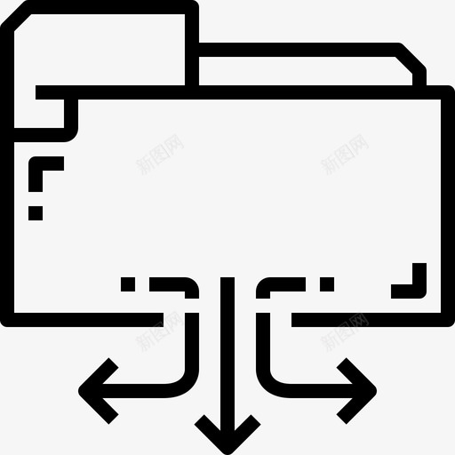 数据库开发管理服务器图标svg_新图网 https://ixintu.com 云技术概念图标 数据库开发 服务器 管理