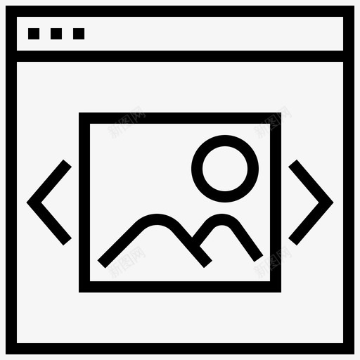 用户界面内容网站图标svg_新图网 https://ixintu.com 内容 用户界面 网站