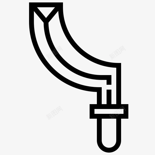 剑埃及象征图标svg_新图网 https://ixintu.com 剑 埃及 埃及象征 象征