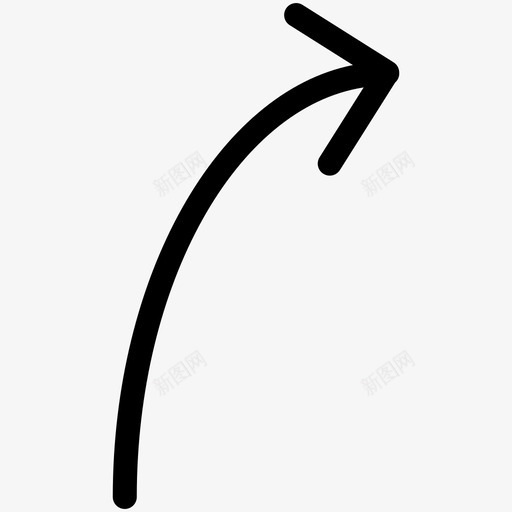 恢复右右箭头图标svg_新图网 https://ixintu.com 右 右方向 右箭头 恢复 撤消和重做