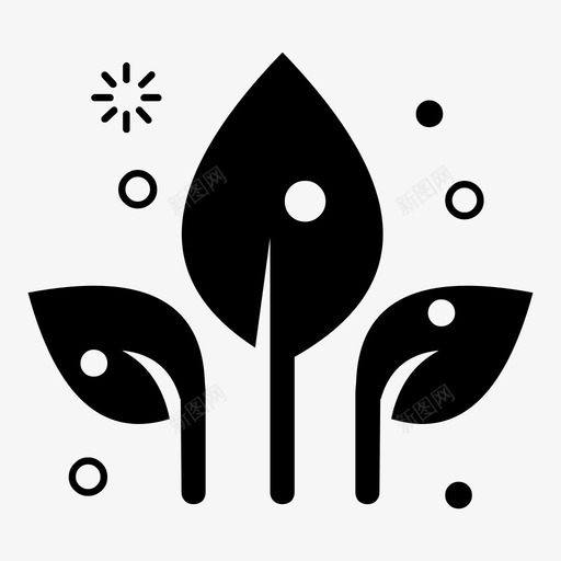 叶子树叶大自然图标svg_新图网 https://ixintu.com 叶子 大自然 树叶 植物