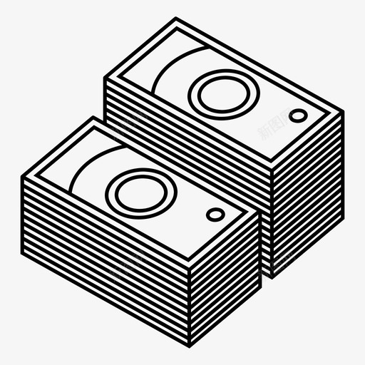 一堆堆的现金一堆堆的钱一堆堆的硬币和纸币图标svg_新图网 https://ixintu.com 一堆堆的现金 一堆堆的硬币和纸币 一堆堆的钱