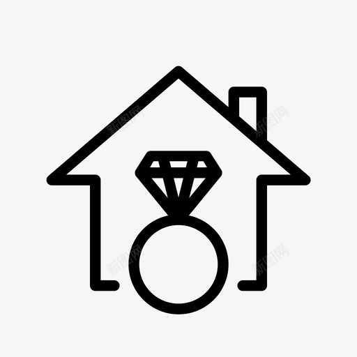采购产品家庭珠宝家庭珠宝钻石图标svg_新图网 https://ixintu.com 家庭珠宝 用户界面 贵重物品 采购产品家庭珠宝 钻石
