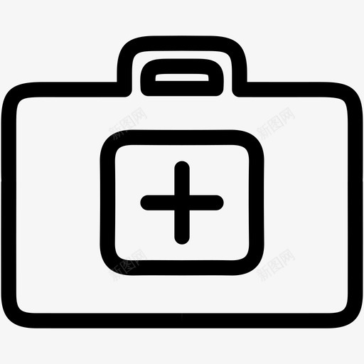 急救箱伤员医疗卫生图标svg_新图网 https://ixintu.com 伤员 医疗卫生 急救箱