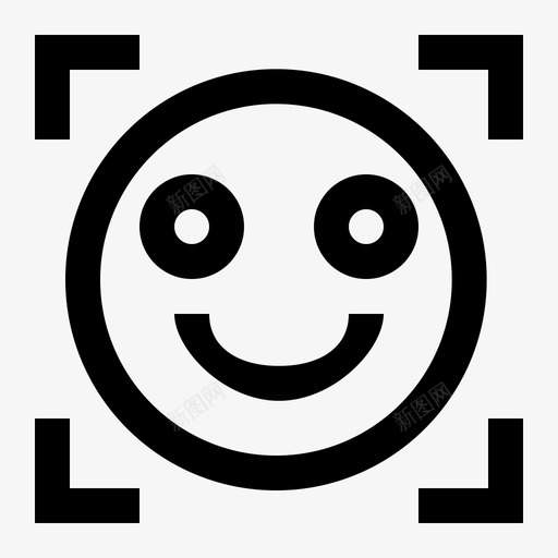 交通图标_人脸入录svg_新图网 https://ixintu.com 交通图标_人脸入录