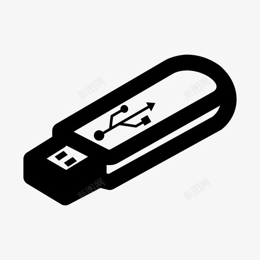 usb内存存储器图标svg_新图网 https://ixintu.com usb usb端口 usb记忆棒 usb驱动器 内存 存储器