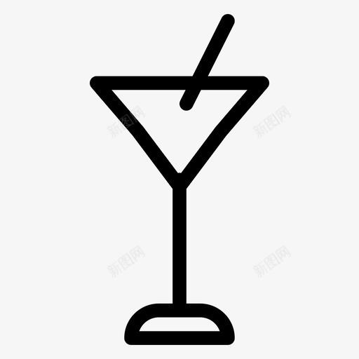 饮料商务玻璃杯图标svg_新图网 https://ixintu.com 商务 果汁 玻璃杯 美容和水疗系列图标第1卷 苏打水 饮料