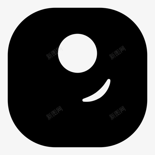 独眼巨人微笑表情符号笑脸图标svg_新图网 https://ixintu.com 独眼巨人微笑 笑脸 表情符号 韩娜表情符号版本