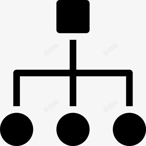 组织图业务层次结构图标svg_新图网 https://ixintu.com 业务 业务24px实心 层次结构 组织 组织图