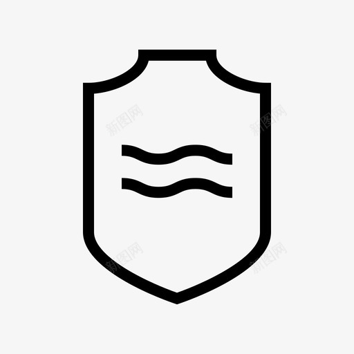 保水保生态薄图标svg_新图网 https://ixintu.com 保水 保生态薄