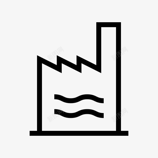水力发电厂能源生态薄图标svg_新图网 https://ixintu.com 水力发电厂 生态薄 能源