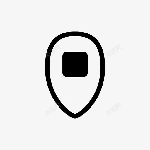 地图标记指示器地图图钉svg_新图网 https://ixintu.com 你在这里 地图图钉 地图标记 导航 指示器 点