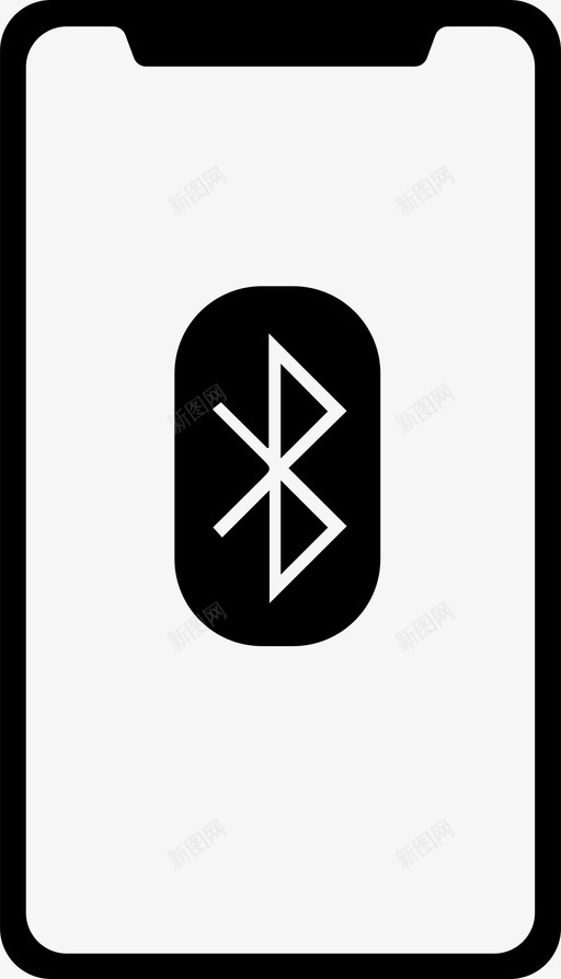 iphonex蓝牙应用程序配对图标svg_新图网 https://ixintu.com iphone iphonex蓝牙 应用程序 智能手机 配对