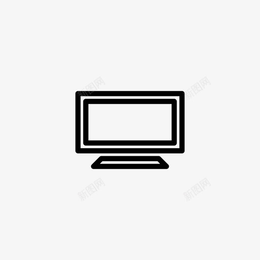 屏幕家庭影院图标svg_新图网 https://ixintu.com 家庭影院 家庭影院1 宽 屏幕 电视 高清