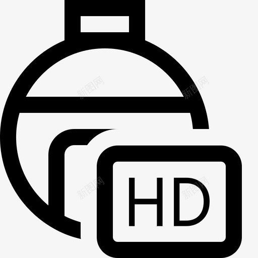 设备类_球机高清svg_新图网 https://ixintu.com 设备类_球机高清