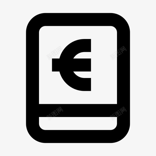 平板电脑设备购物商业材料图标svg_新图网 https://ixintu.com 平板电脑 设备 购物商业材料