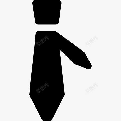 优雅的领带商务网络应用图标svg_新图网 https://ixintu.com 优雅的领带 商务 网络应用