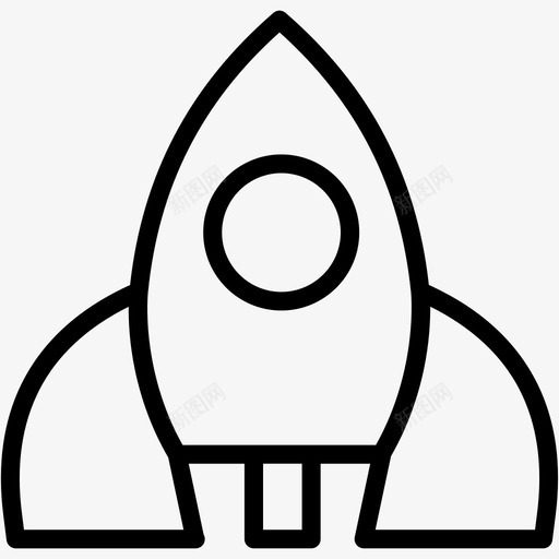 火箭发射航天飞机图标svg_新图网 https://ixintu.com 发射 太空船 火箭 航天飞机 购物车2