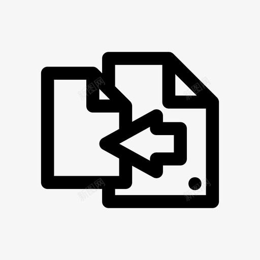 复制粘贴文档生活图标轮廓粗svg_新图网 https://ixintu.com 复制粘贴 文档 生活图标轮廓粗