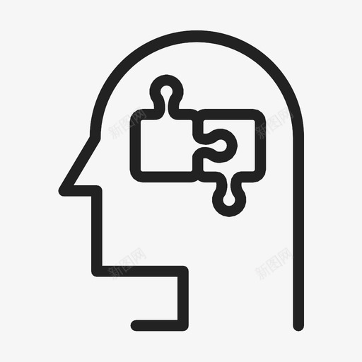 思考难题商业头脑图标svg_新图网 https://ixintu.com 商业 头脑 思考难题 迷宫