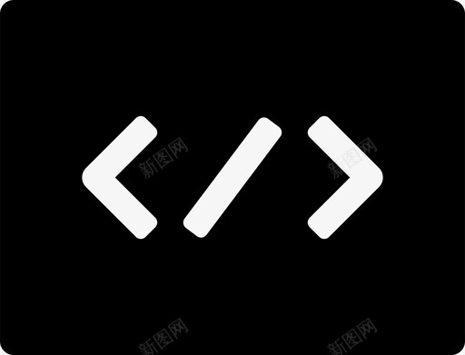 代码控制台数字图标svg_新图网 https://ixintu.com 代码 功能 控制台 数字 科技填充 程序 窗口