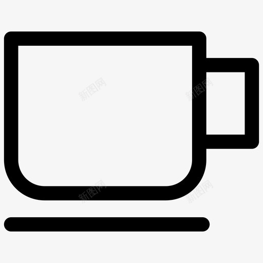 杯子下午咖啡图标svg_新图网 https://ixintu.com 下午 咖啡 杯子 皮克森 茶 饮料