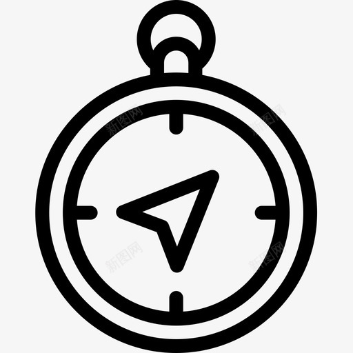 罗盘野营方向图标svg_新图网 https://ixintu.com 向导 导航 方向 磁罗盘 罗盘 罗盘线 野营