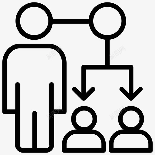 代表管理员领导图标svg_新图网 https://ixintu.com 代表 管理员 管理权限 项目管理线图标 领导